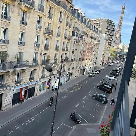 Magnifique Rooftop Dupleix Vue Tour Eiffel 200m2 Apartmán *